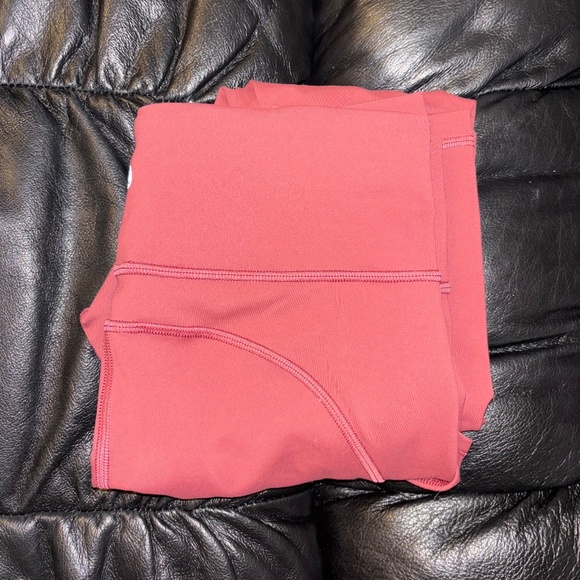 Lululemon Pink Leggings Tights with Pockets - Picture 1 of 2